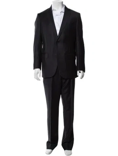 Pre-owned Ermenegildo Zegna Wool Two-piece Suit In Black