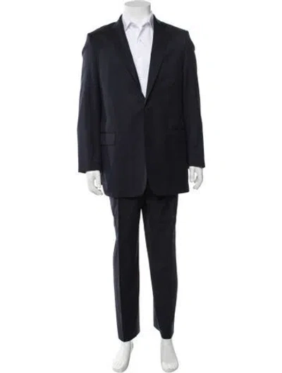 Pre-owned Ermenegildo Zegna Wool Two-piece Suit In Blue