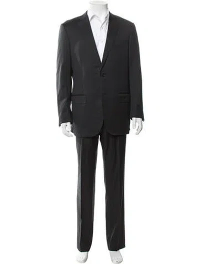 Pre-owned Ermenegildo Zegna Wool Two-piece Suit In Blue