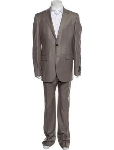 Pre-owned Ermenegildo Zegna Wool Two-piece Suit In Gray