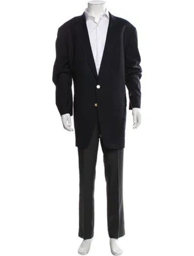 Pre-owned Ermenegildo Zegna Wool Two-piece Suit In Green