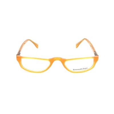 ERMENEGILDO ZEGNA ERMENEGILDO ZEGNA YELLOW PLASTIC GLASSES  (FRAMES)