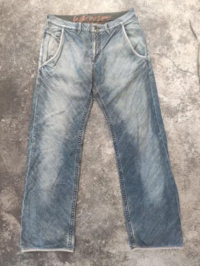 Pre-owned Ermenegildo Zegna Z Zegna Flared Jeans In Blue