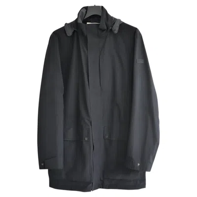 Pre-owned Ermenegildo Zegna Zegna Black 2 In 1 Soft Shell Anorak Puffer Coat Jacket