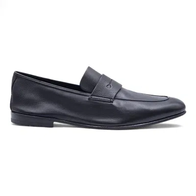 Pre-owned Ermenegildo Zegna Zegna L'asola Penny Loafers - Leather - Dark Brown $1450