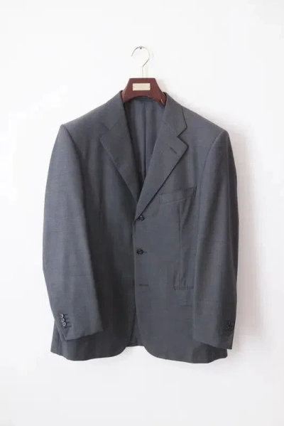 Pre-owned Ermenegildo Zegna Zegna Made-to-measure Suit In Gray