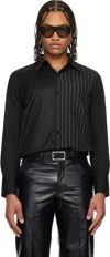 Ernest W Baker Black Classic Shirt In Black