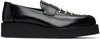 Ernest W Baker Black Creeper Loafers