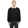 Ernest W Baker Black Golf Polo In Black