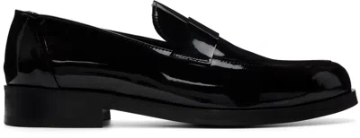 Ernest W Baker Black Leather Loafers