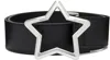 Ernest W Baker Black Star Belt In Black