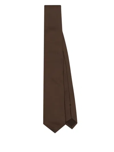 Ernest W Baker Classic Tie In Brown