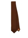 Ernest W Baker Classic Tie In Brown