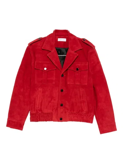 Ernest W Baker Ernest W. Baker Leather Outerwears In Red