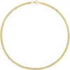 Ernest W Baker Gold Cali Chain Necklace In Gold Plated Silver