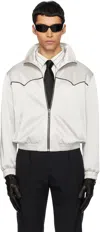 Ernest W Baker グレー Western トラックジャケット In White