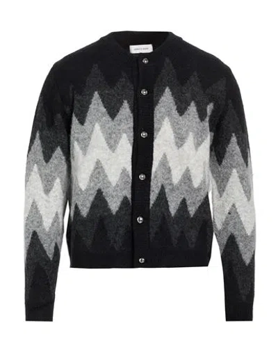 Ernest W Baker Ernest W. Baker Man Cardigan Black Size 40 Virgin Wool, Polyamide, Wool, Elastane