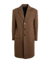 Ernest W Baker Ernest W. Baker Man Coat Brown Size 42 Virgin Wool