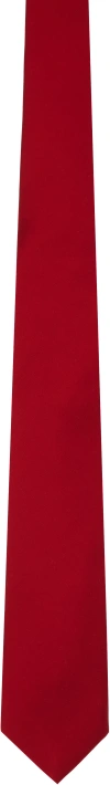 Ernest W Baker Red Satin Tie In Red