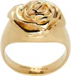 Ernest W Baker Rose Ring In Gold
