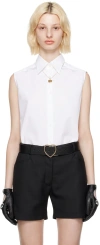 Ernest W Baker White Buttoned Shirt In White