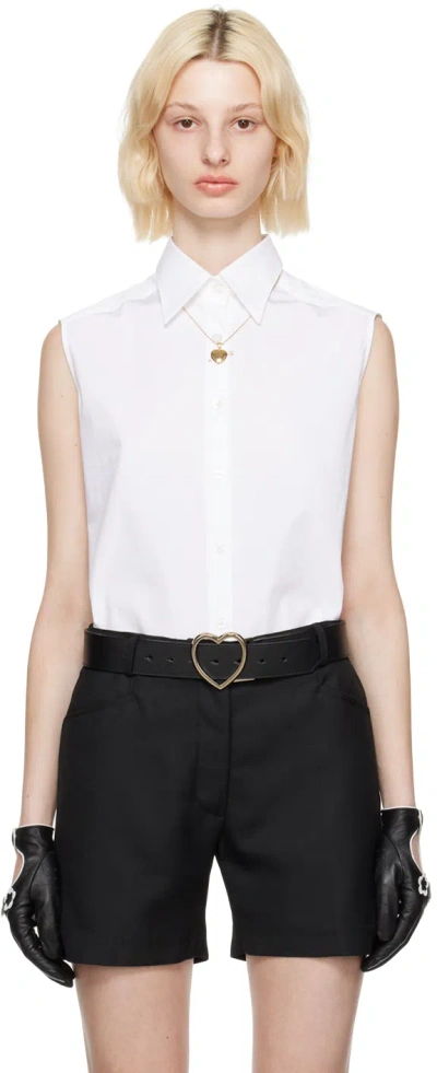 Ernest W Baker White Buttoned Shirt