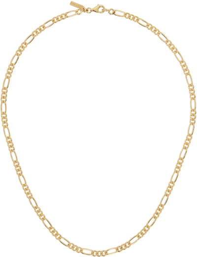 Ernest W Baker Gold Chain Necklace In Gold Plated Silver