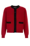 Ernest W.baker Red Wool Cardigan