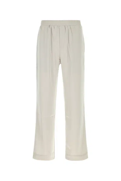 Ernest W.baker Light Grey Satin Pant