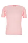 Ernest W.baker Pink Knit T-shirt