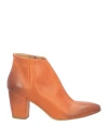 Ernesto Dolani Woman Ankle Boots Brown Size 10 Soft Leather In Brown
