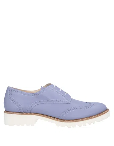 Ernesto Esposito Lace-up Shoes In Lilac