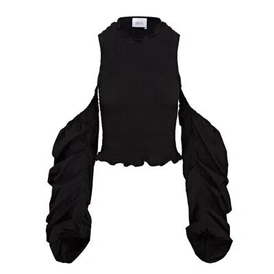 Erosa Women's Black Danica Top