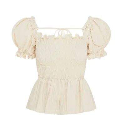 Erosa Women's Neutrals Lucinda Top