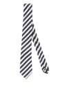 Errico Formicola Diagonal-stripe Silk Tie In Blue