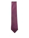 Errico Formicola Floral Polka-dot Tie In Purple