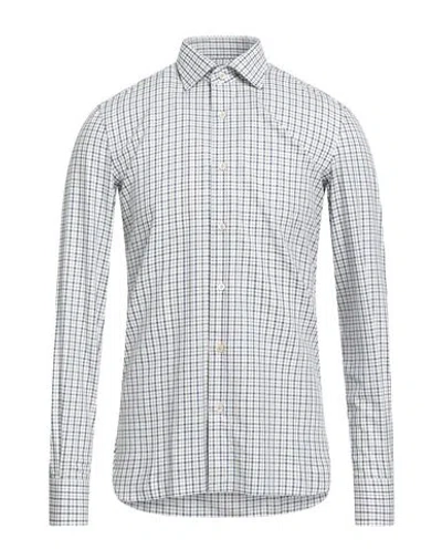 Errico Formicola Napoli Man Shirt Blue Size 17 ½ Cotton