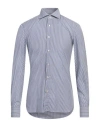 Errico Formicola Napoli Man Shirt Navy Size 15 Cotton