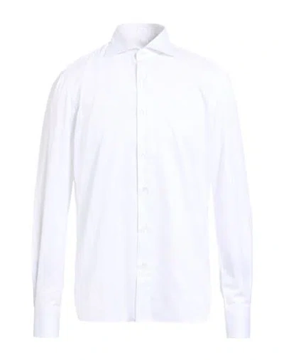 Errico Formicola Napoli Man Shirt White Size 15 ¾ Cotton
