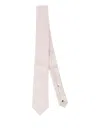 Errico Formicola Patterned Silk Tie In Neutral