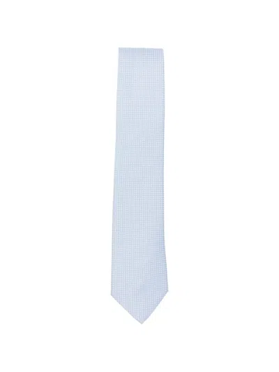 Errico Formicola Patterned Tie In Blue