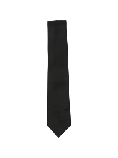 Errico Formicola Pointed Tie In Black