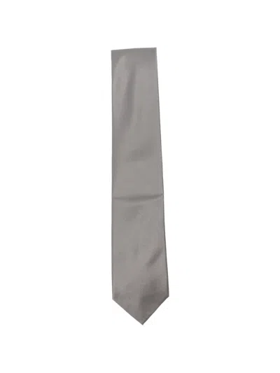 Errico Formicola Pointed Tie In Gray