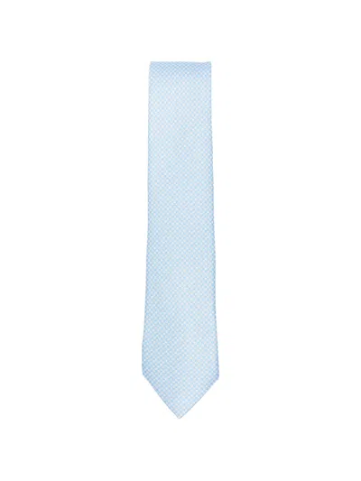 Errico Formicola Pointed Tie In Blue