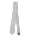 Errico Formicola Silk Tie In Gray
