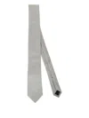 Errico Formicola Silk Tie In Gray