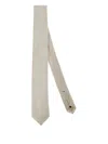 Errico Formicola Silk Tie In Gray