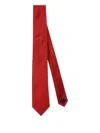 Errico Formicola Silk Tie In Red