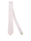 Errico Formicola Striped Tie In Pink