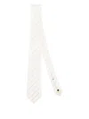 Errico Formicola Striped Tie In White